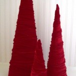 Cone shaped Christmas trees
