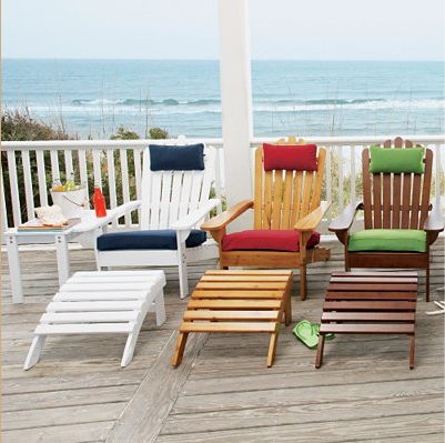 Adirondack Chair Cushions : Outdoor Cushions | Hayneedle.com