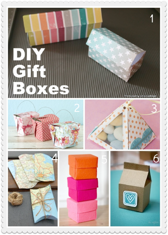 Make your own gift boxes