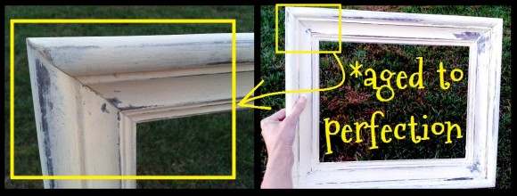 how to make a rustic frame