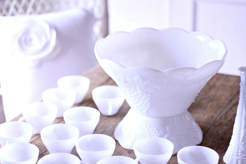 Milk glass